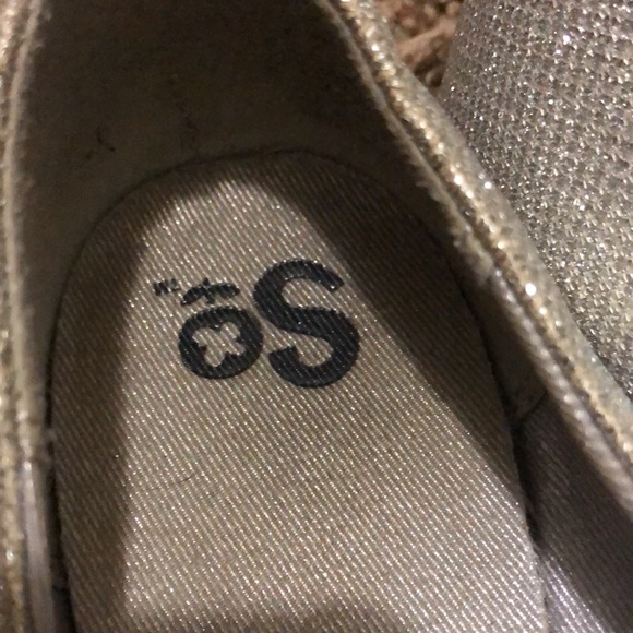 S.O. Silver flats with bow - Picture 4 of 5